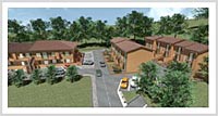 villette a schiera pescia in vendita